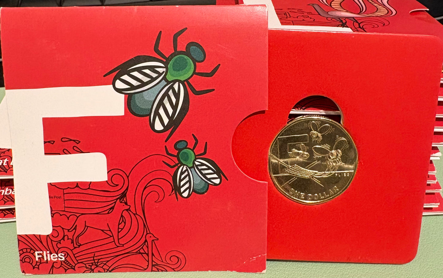2021 $1 The Great Aussie Coin Hunt 2 - F for Flies