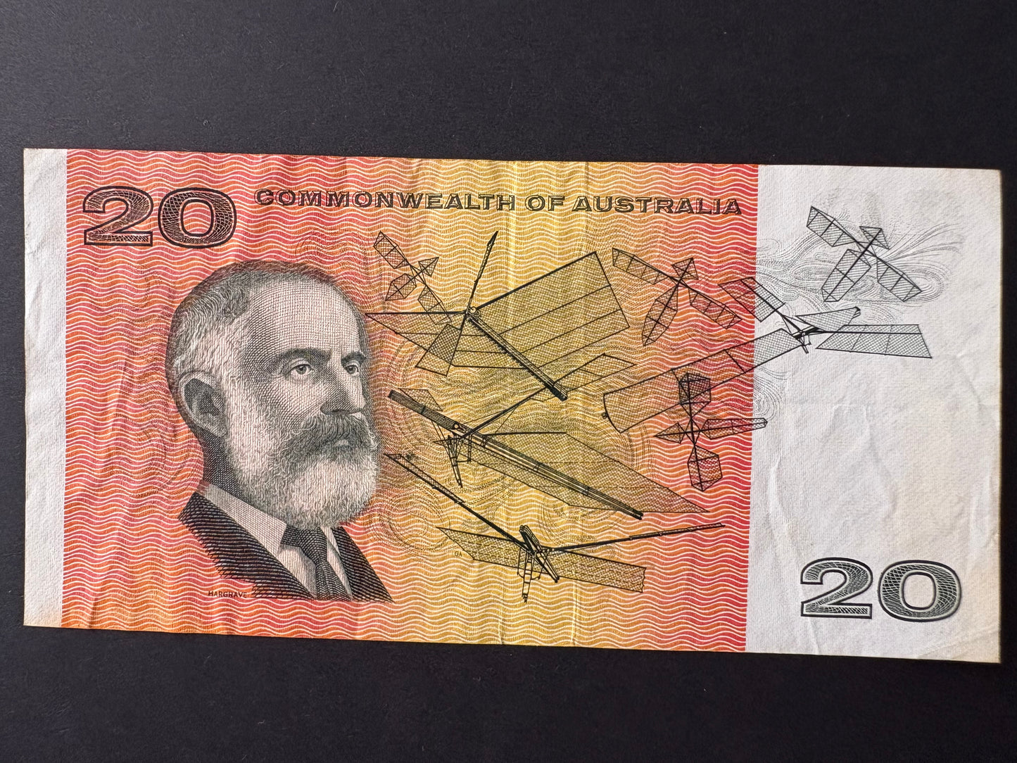 1968 $20 Australia Paper Banknote - Phillips Randall