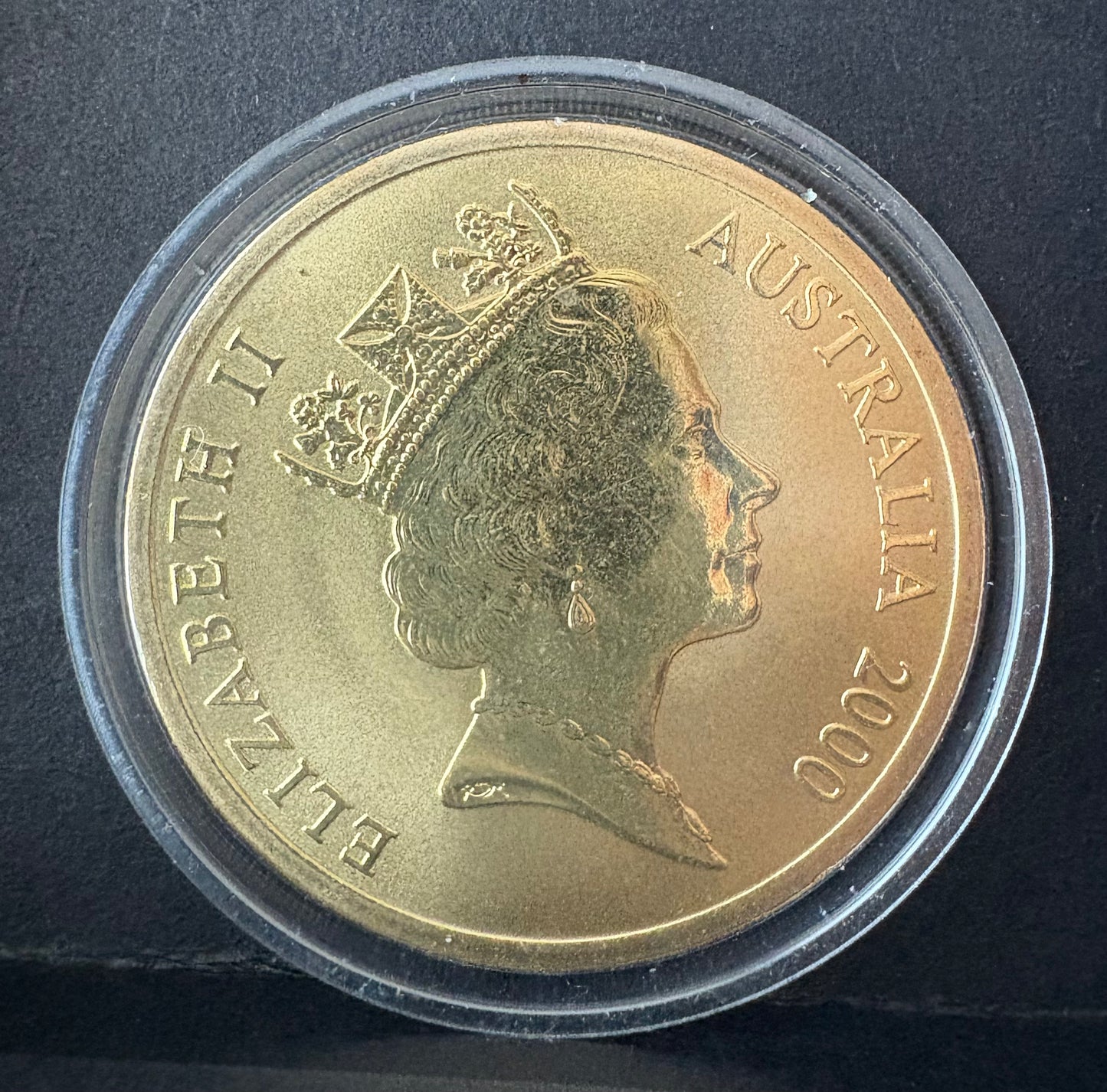 2000 $5 Sydney Olympic Gold Commemorative Coin - Weightlifting