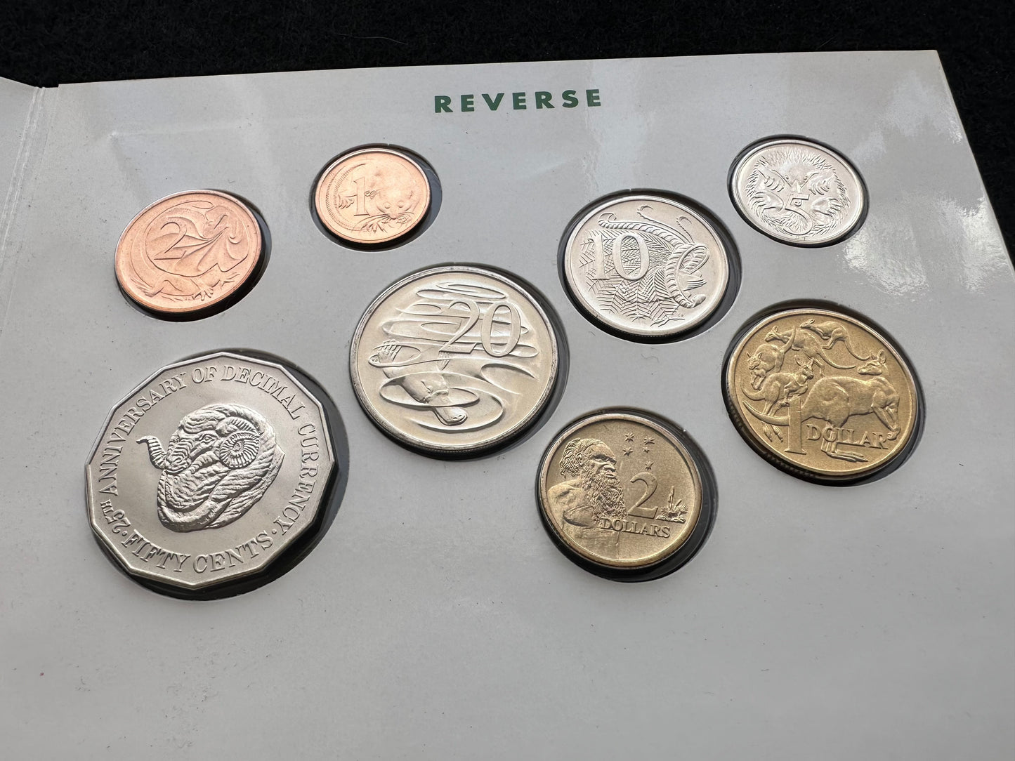 1991 Royal Australian Mint Uncirculated Six Coin Year Set