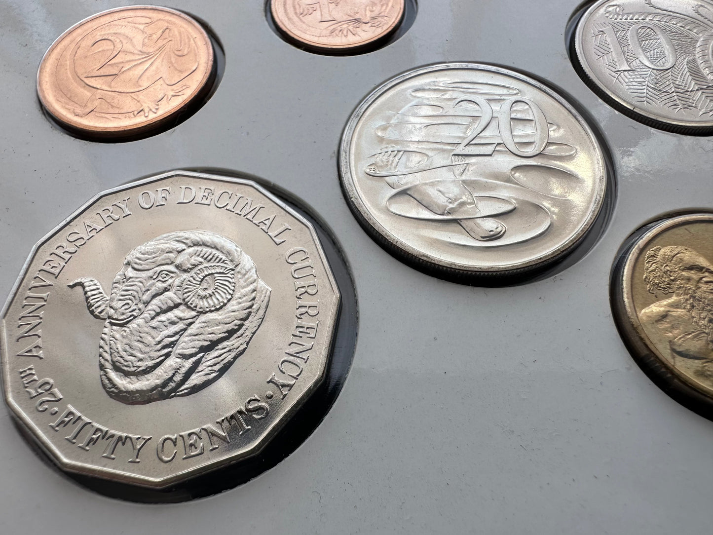 1991 Royal Australian Mint Uncirculated Six Coin Year Set