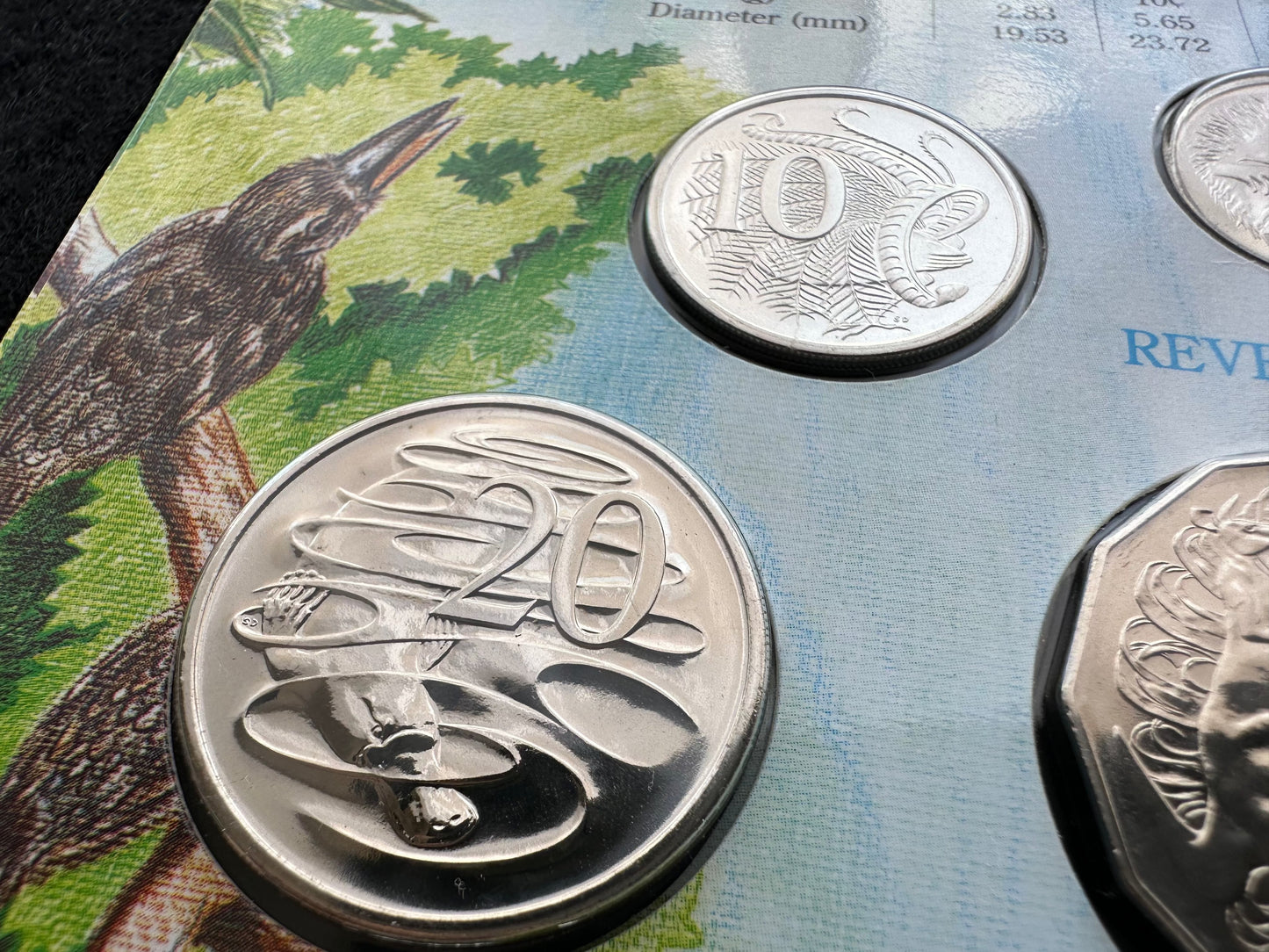 1993 Royal Australian Mint Uncirculated Six Coin Year Set