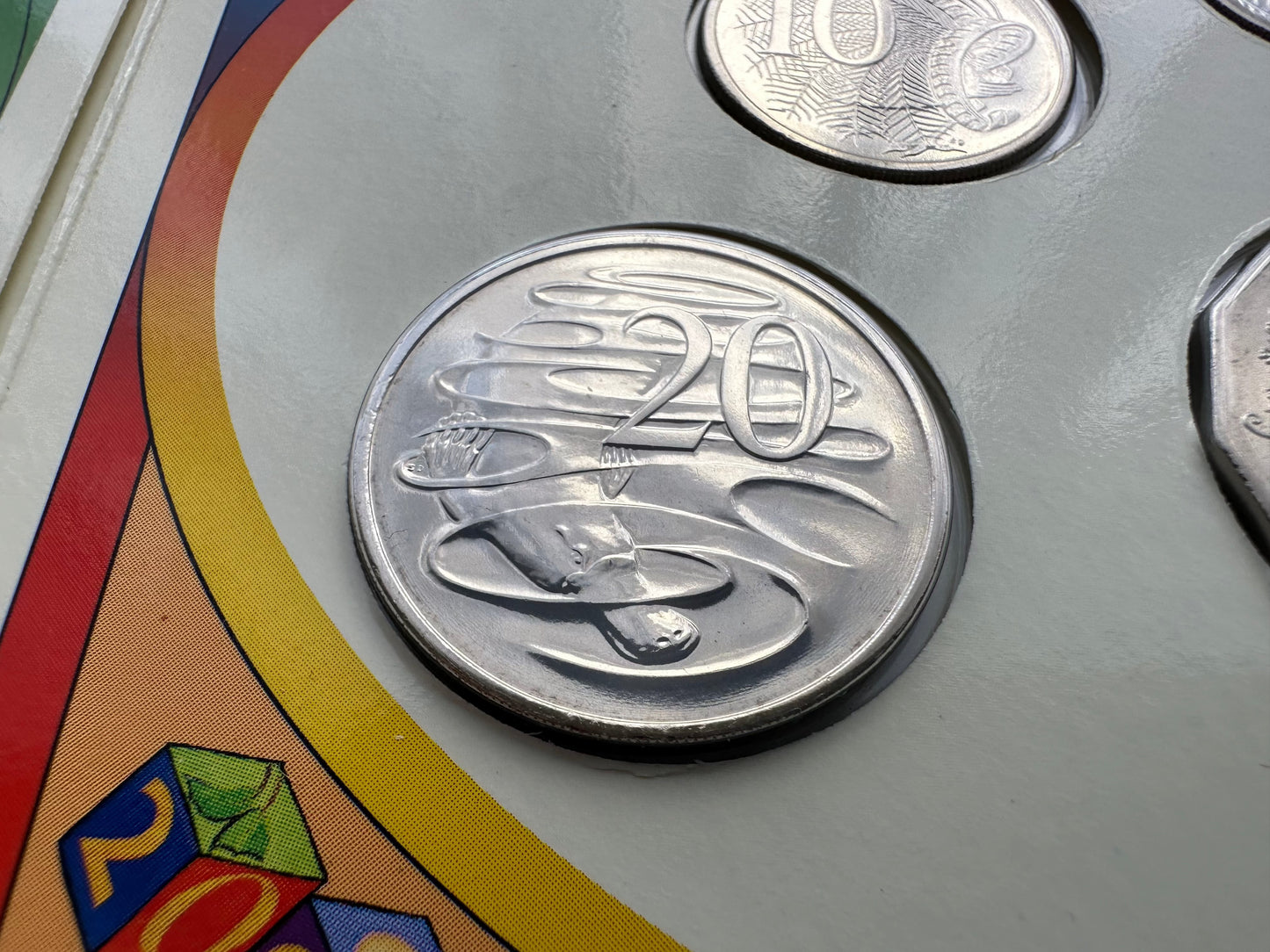 2001 Royal Australian Mint Baby Coin Year Set Uncirculated Six Coins