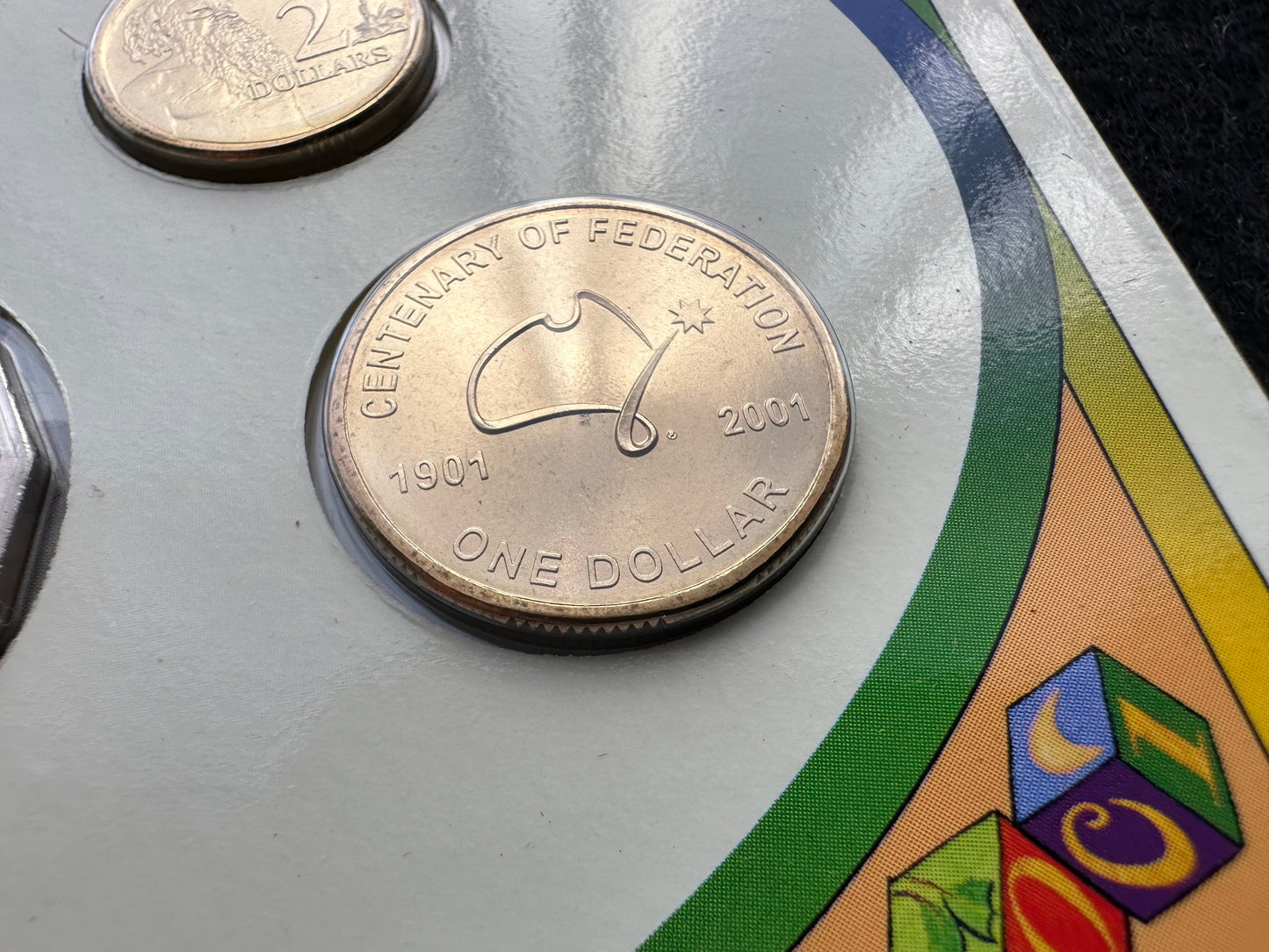 2001 Royal Australian Mint Baby Coin Year Set Uncirculated Six Coins