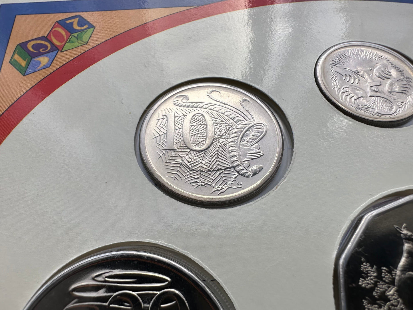 2001 Royal Australian Mint Baby Coin Year Set Uncirculated Six Coins