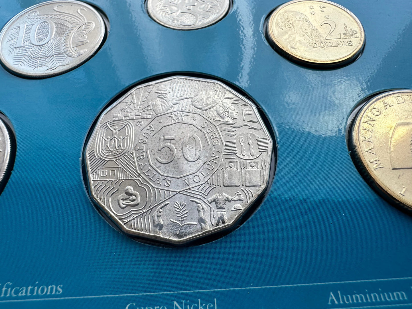 2003 Royal Australian Mint Australia's Volunteers Making a Difference Uncirculated Six Coin Year Set