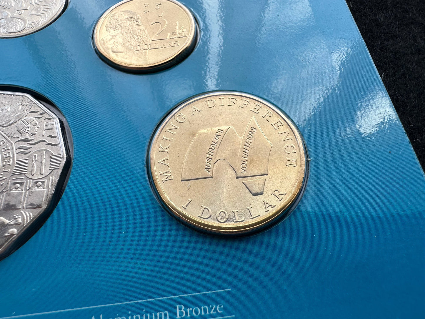 2003 Royal Australian Mint Australia's Volunteers Making a Difference Uncirculated Six Coin Year Set