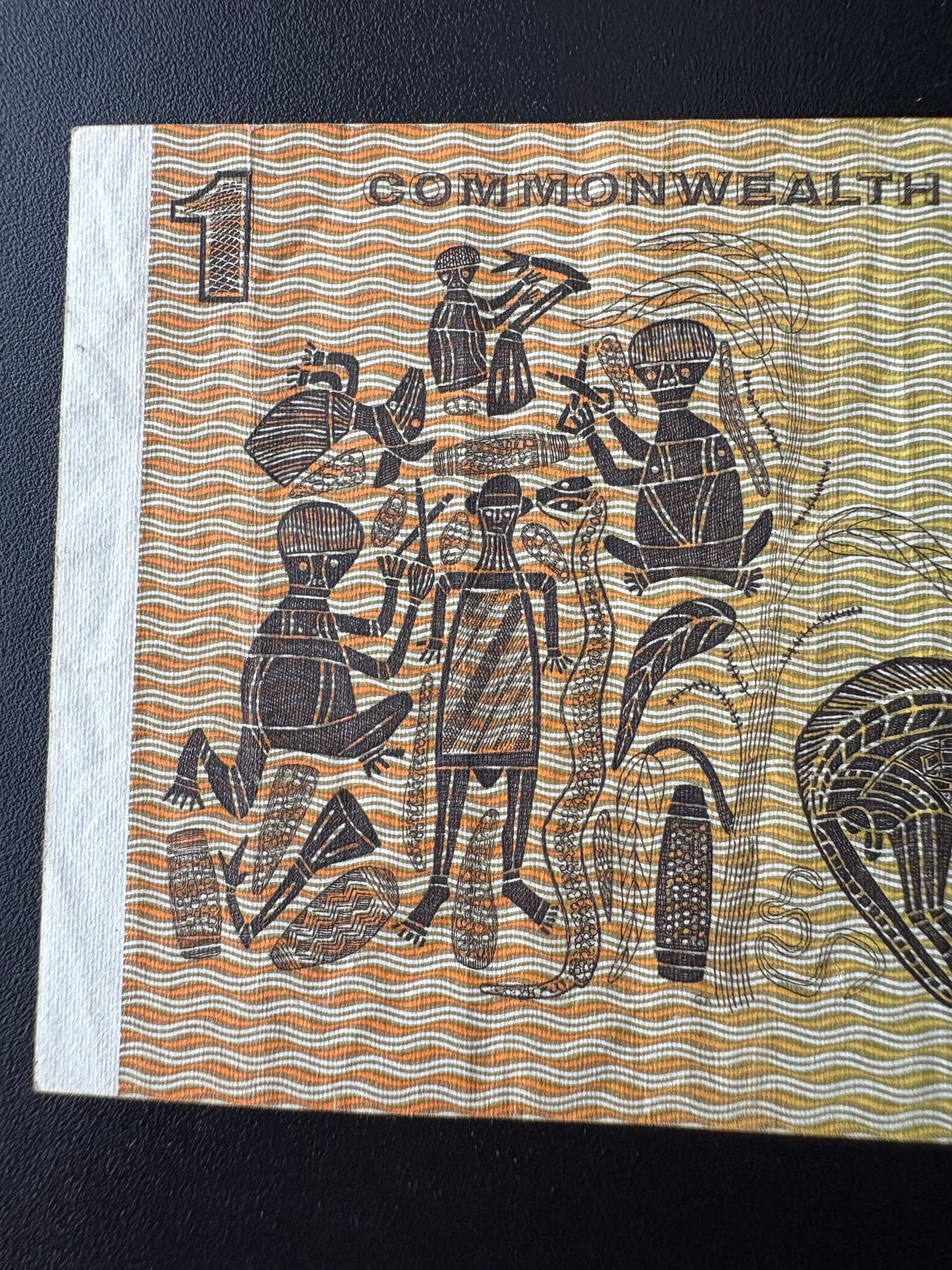 1969 $1 Australia Paper Banknote - Phillips Randall BAT 079142