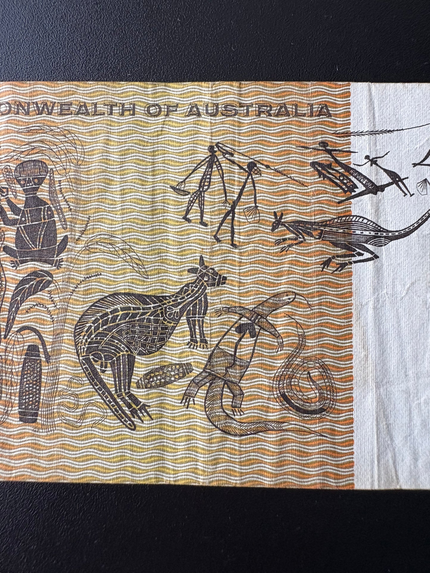 1969 $1 Australia Paper Banknote - Phillips Randall BAT 079142