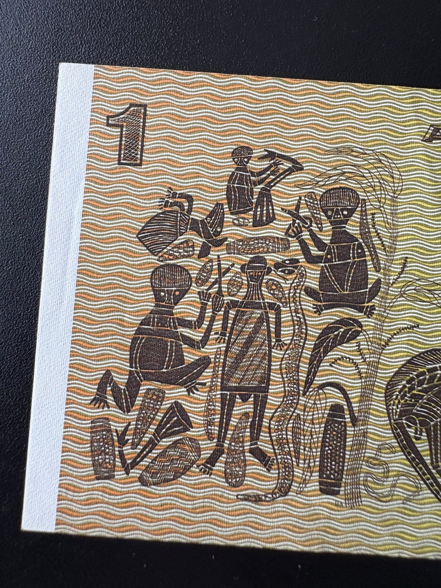 1982 $1 Australia Paper Banknote - Johnston Stone - DJF 729010