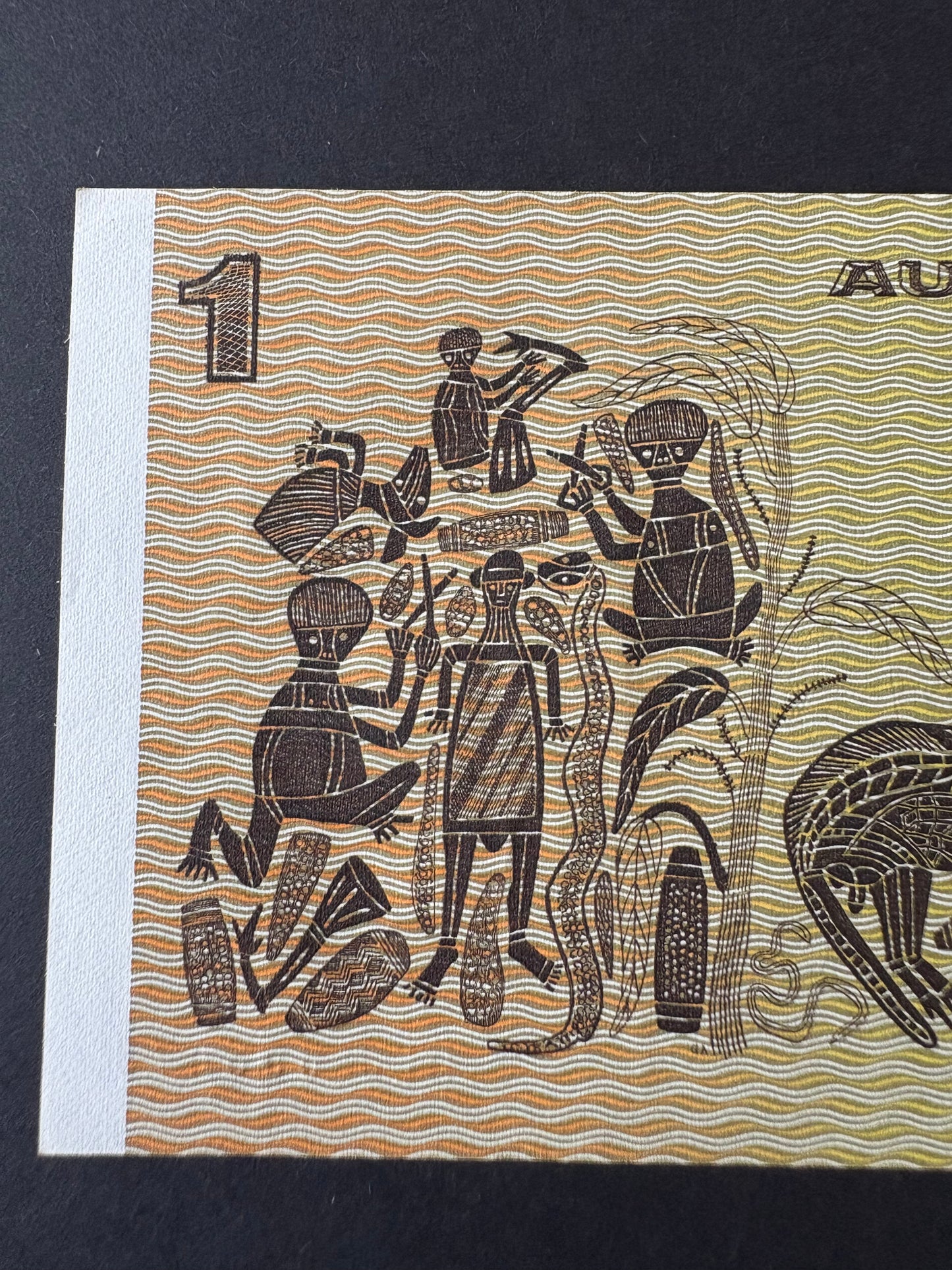 1982 $1 Australia Paper Banknote - Johnston Stone - DLJ 658478