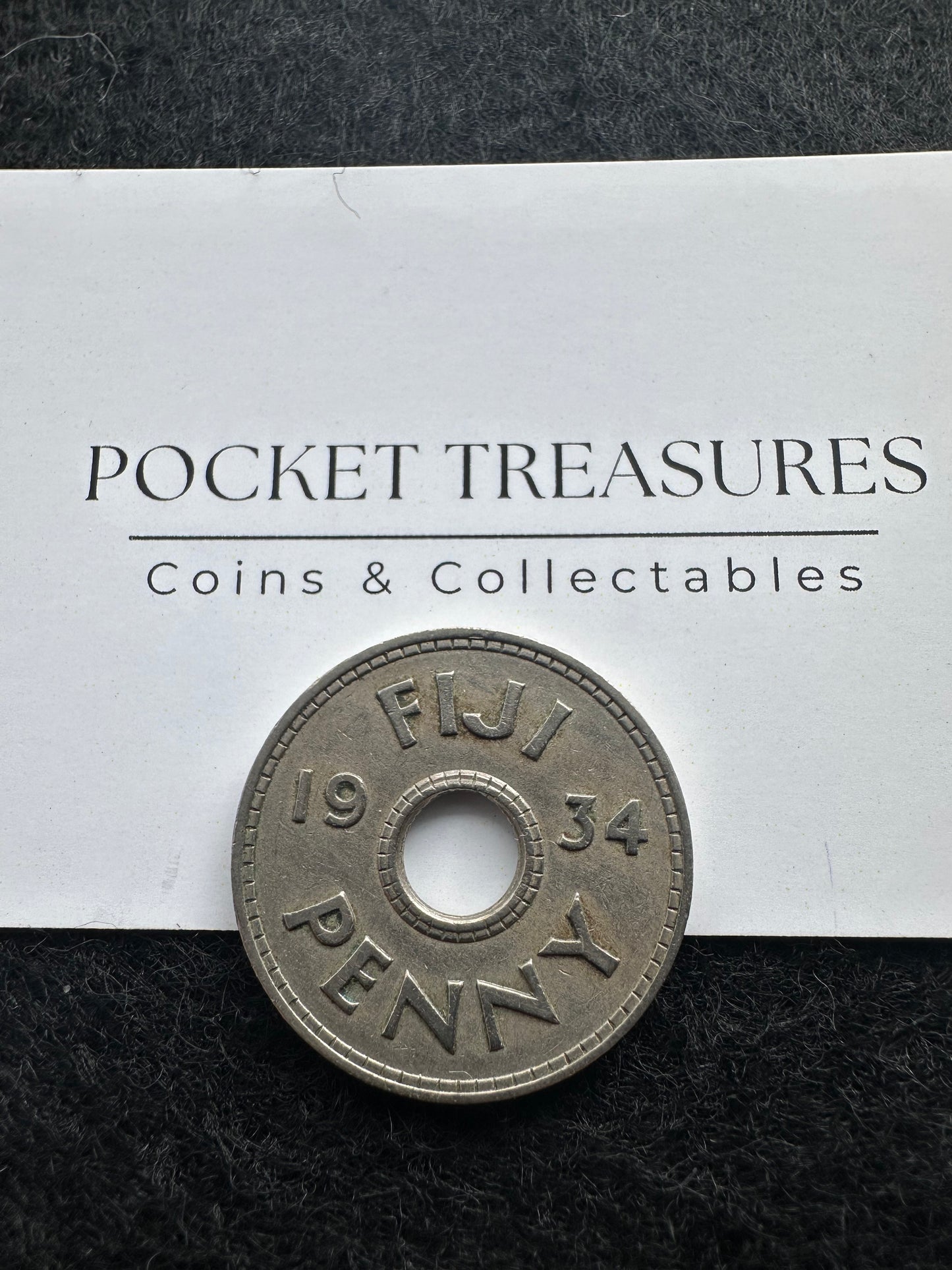 1934 Fiji Penny - KM# 2