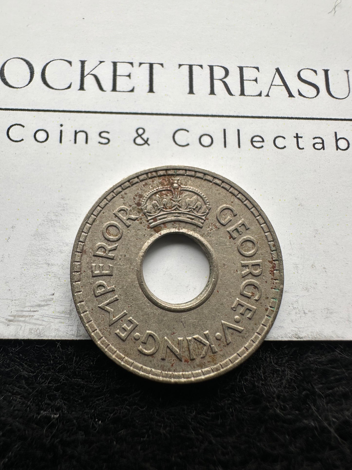 1934 Fiji Half Penny - KM# 1