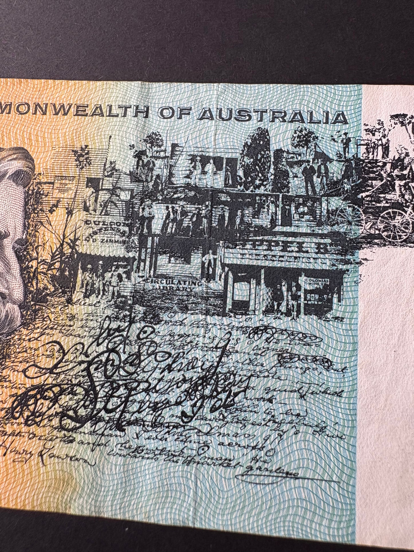1966 $10 Australia Paper Banknote - Coombs Wilson SBQ 020623