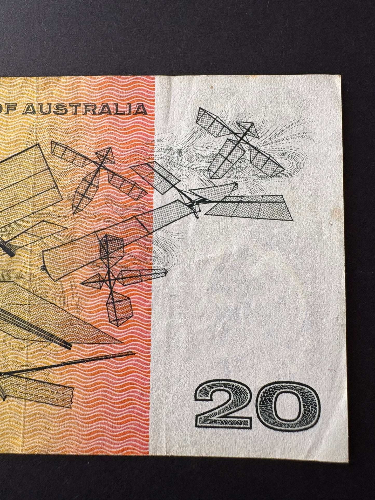 1966 $20 Australia Paper Banknote - Coombs Wilson XAE 528824
