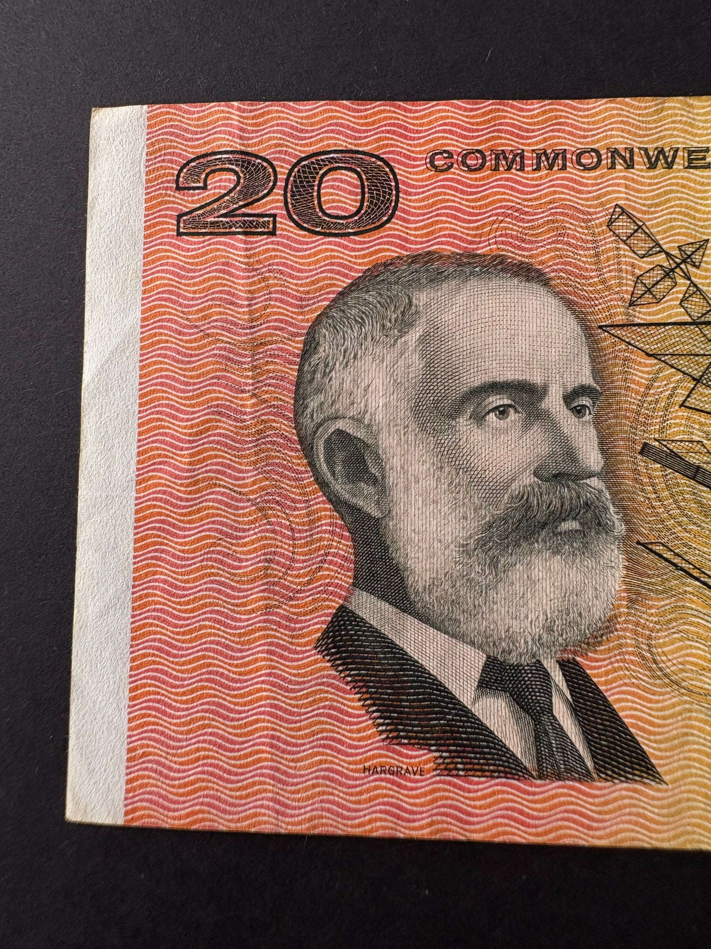1966 $20 Australia Paper Banknote - Coombs Wilson XAE 528824