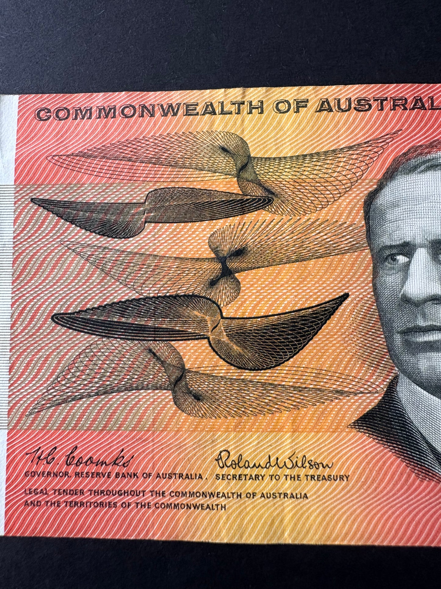 1966 $20 Australia Paper Banknote - Coombs Wilson XAE 528824