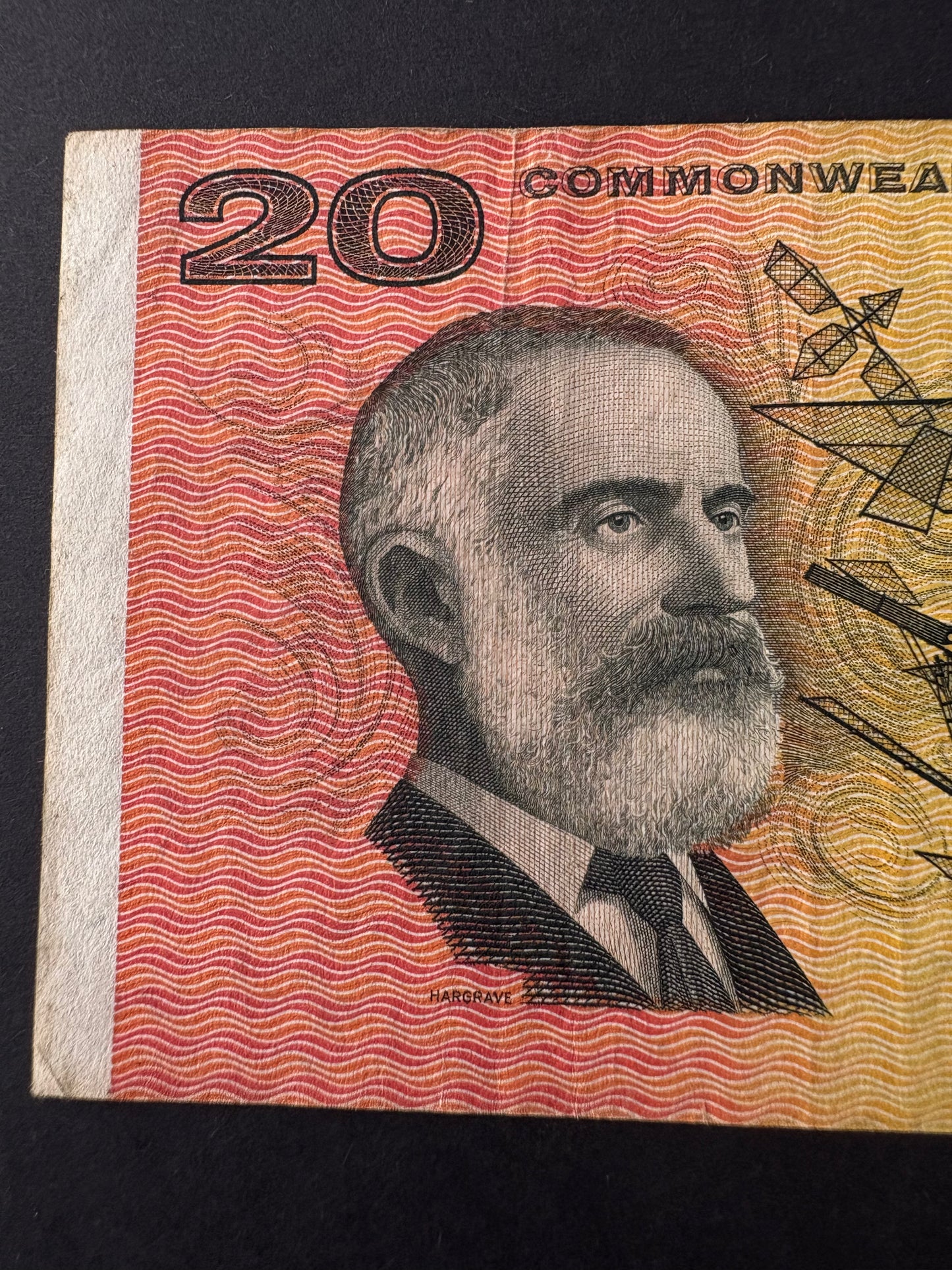 1966 $20 Australia Paper Banknote - Coombs Wilson XAU 975701