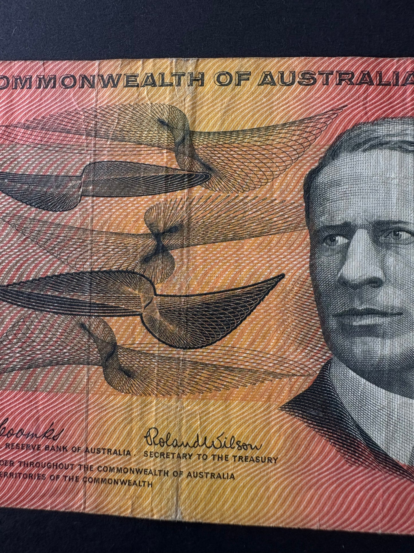 1966 $20 Australia Paper Banknote - Coombs Wilson XAU 975701