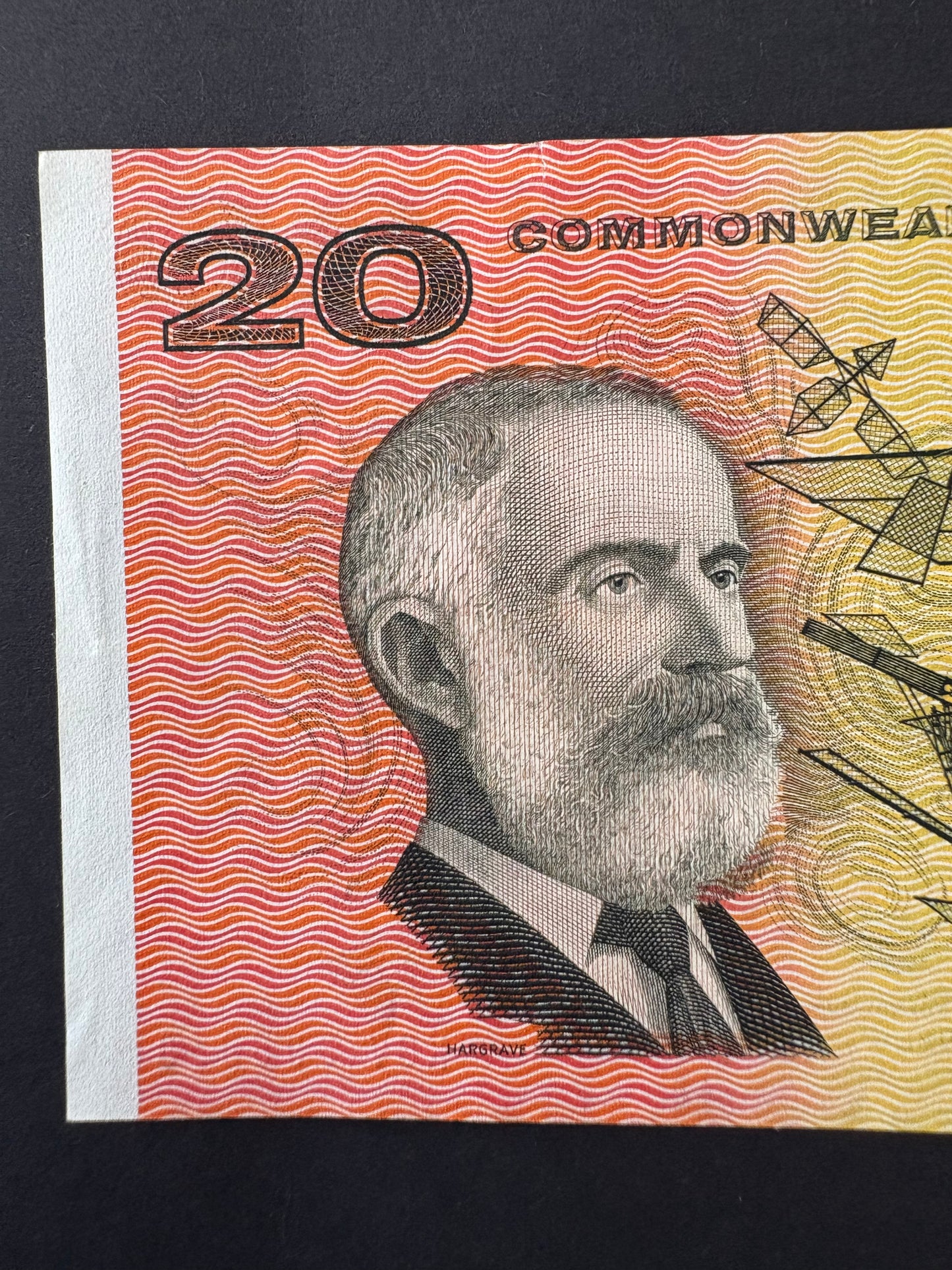 1972 $20 Australia Paper Banknote - Phillips Wheeler XGV 395958