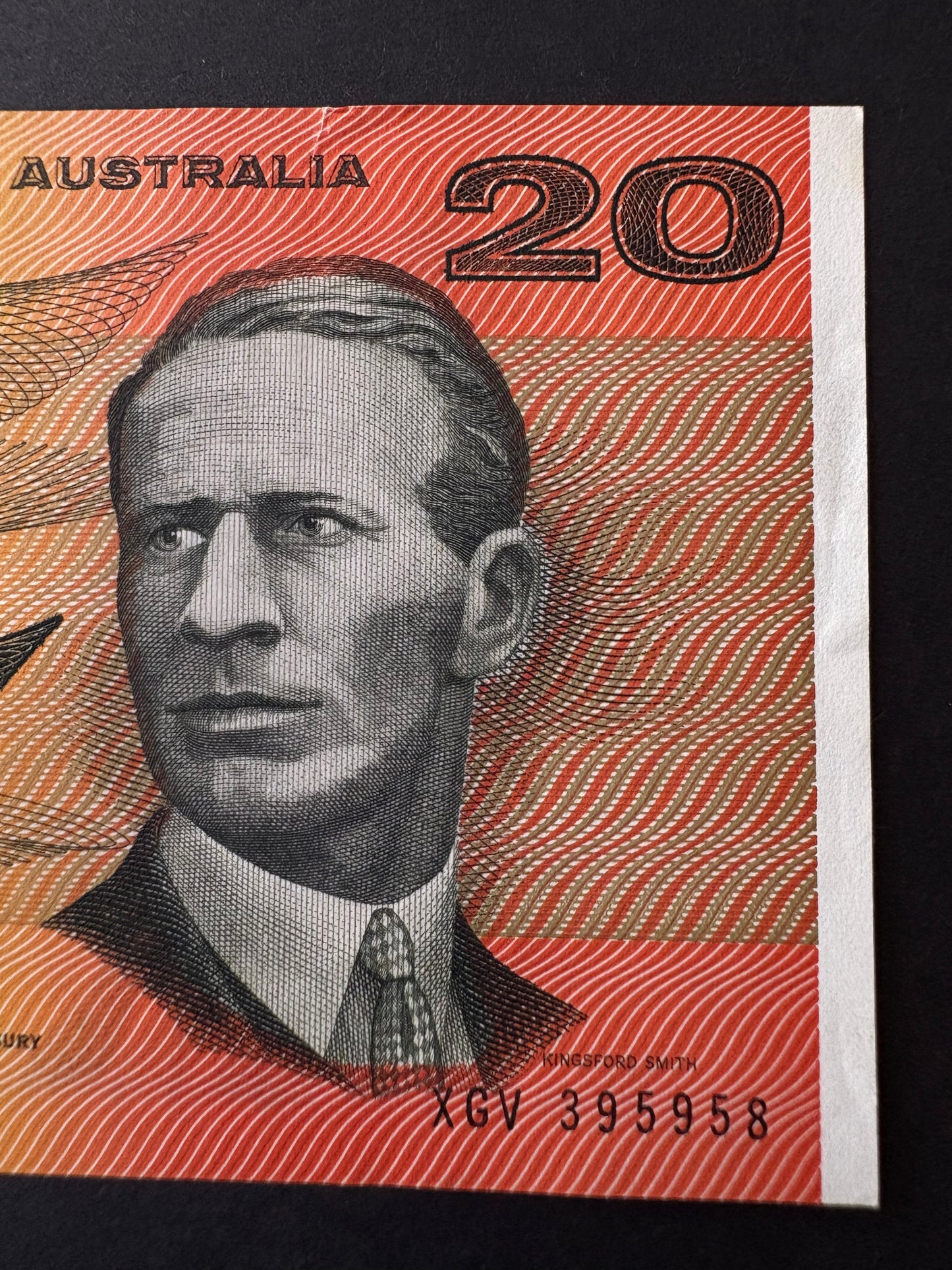 1972 $20 Australia Paper Banknote - Phillips Wheeler XGV 395958
