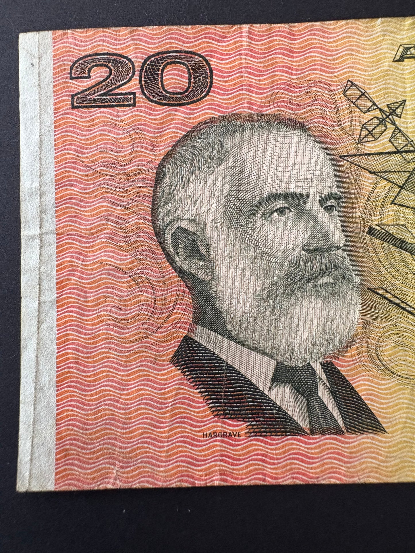 1979 $20 Australia Paper Banknote - Knight Stone VEC 594990