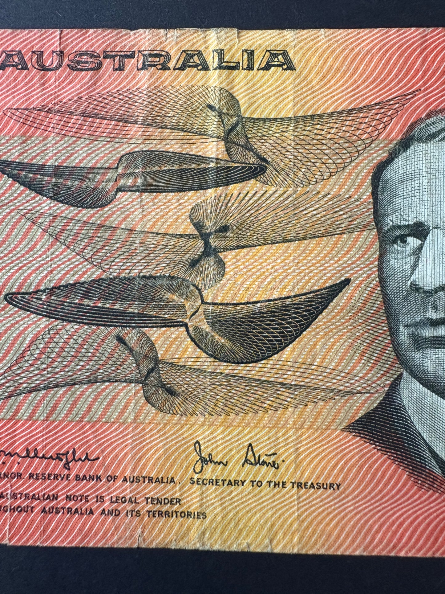 1979 $20 Australia Paper Banknote - Knight Stone VEC 594990