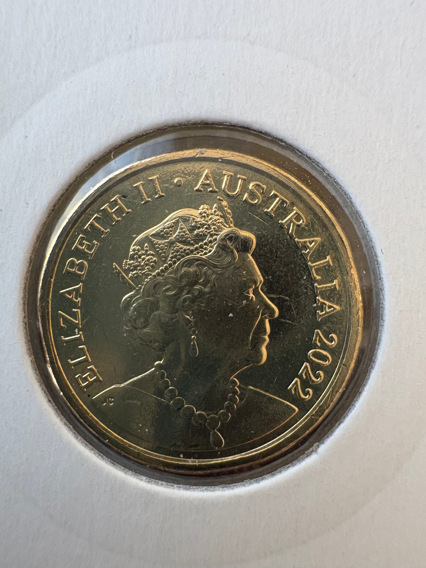 2022 $2 Frontline Workers UNCIRCULATED Coloured coin from RAM Mint bag