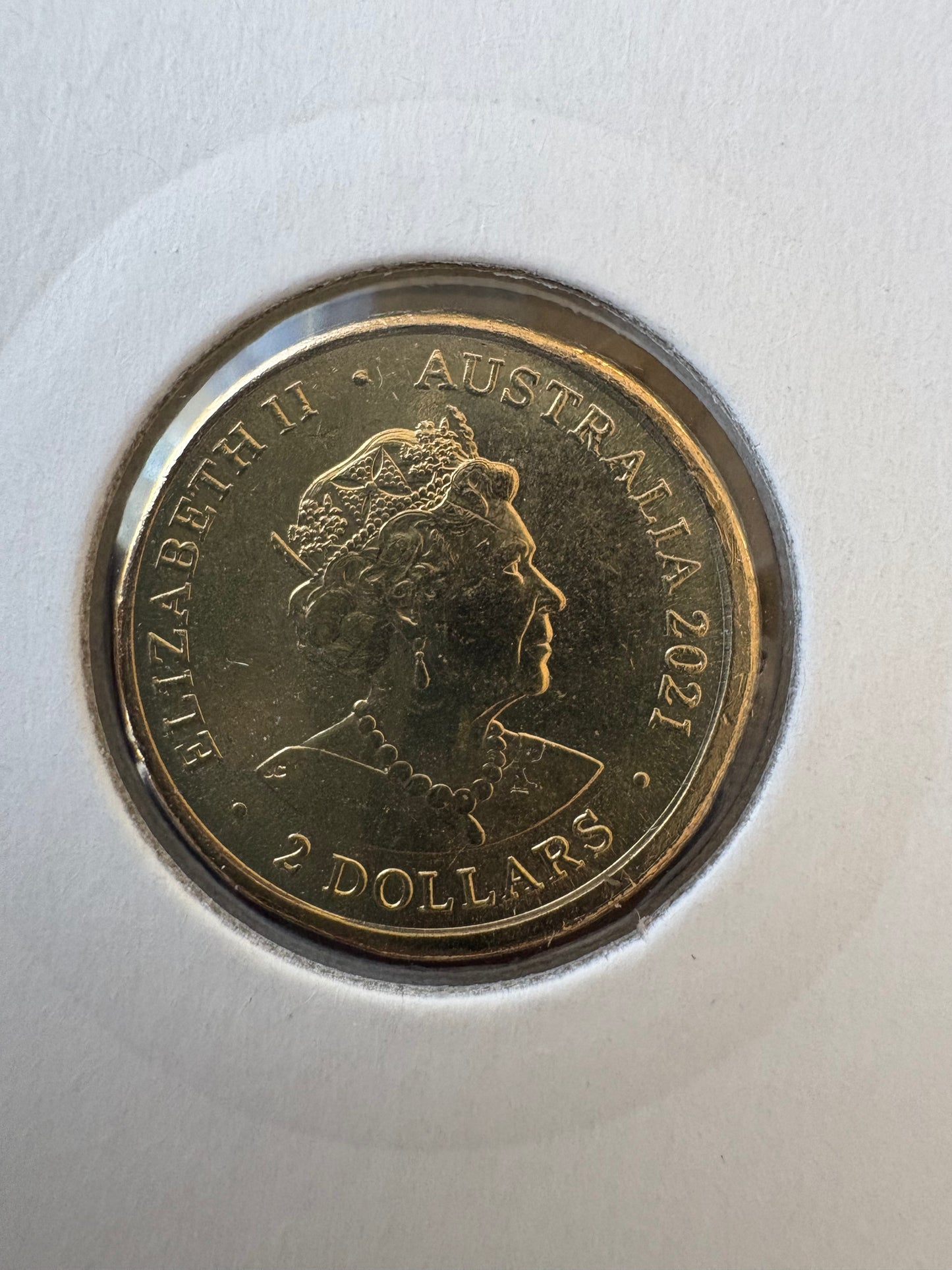 2021 $2 Indigenous Military Service UNCIRCULATED Coloured Coin