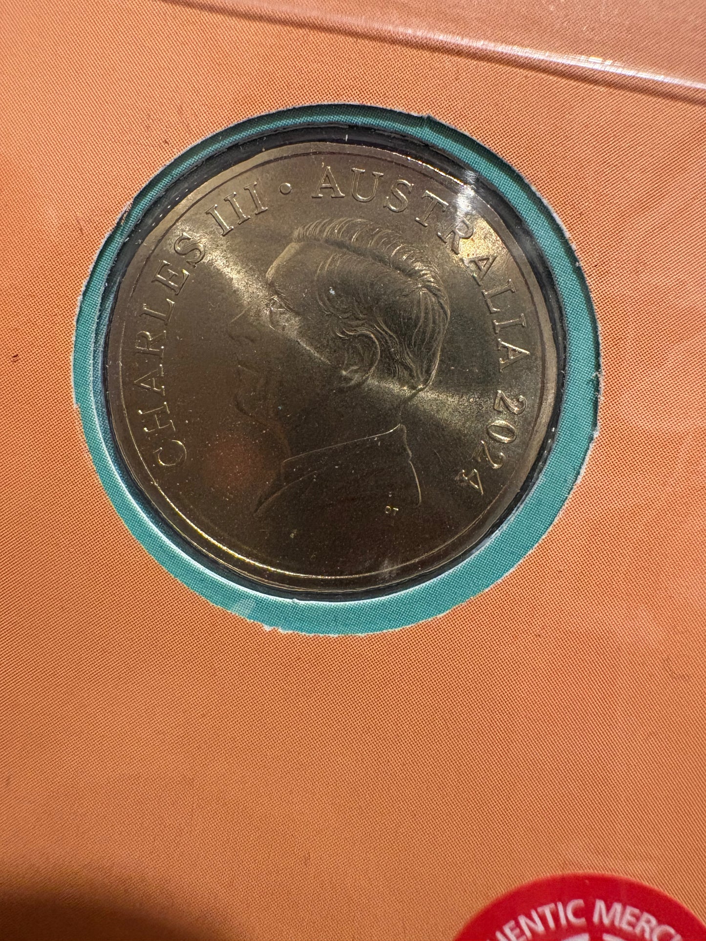 2024 Bluey $1 Dollar Limited Edition Australia Post Impressions Coloured Coin - PNC 1117/3000