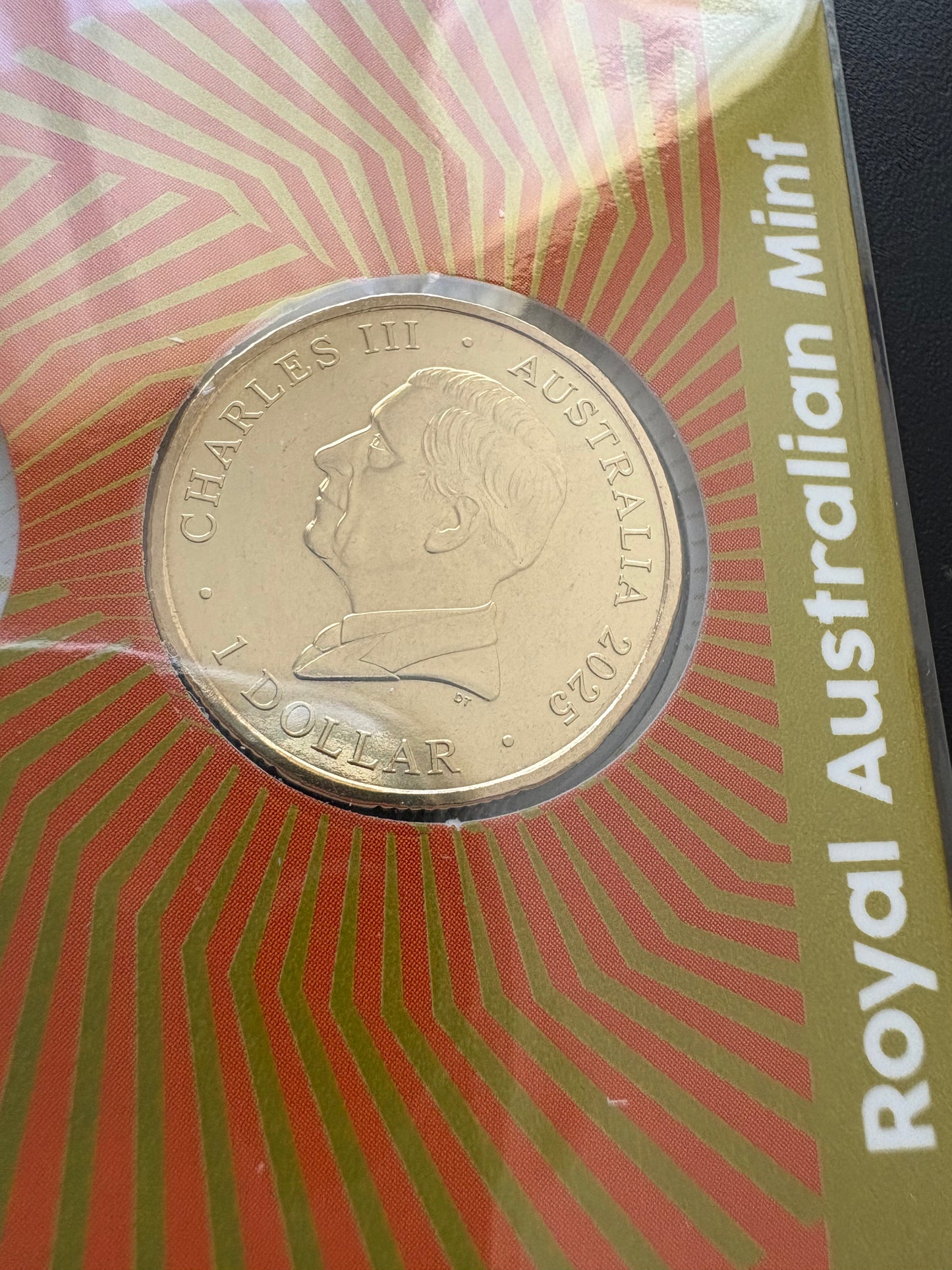 2025 $1 60th Anniversary of Royal Australian Mint C Mintmark - Celebrating Money Making Machines