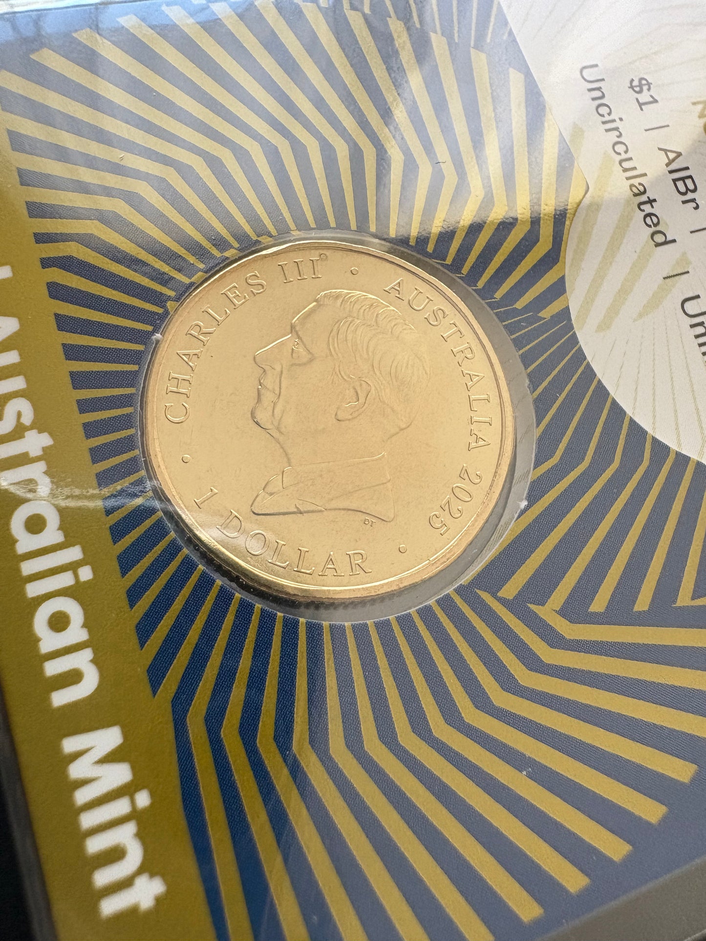 2025 $1 60th Anniversary of Royal Australian Mint C Mintmark - Community Our Collectors