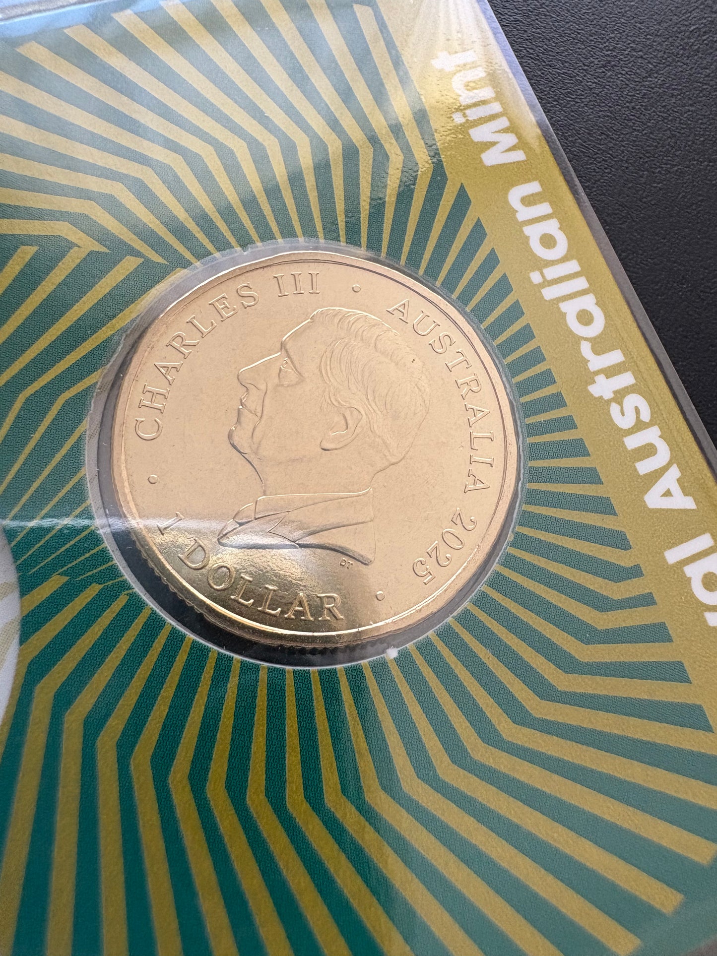 2025 $1 60th Anniversary of Royal Australian Mint C Mintmark - Celebrating Mint Staff - Minties