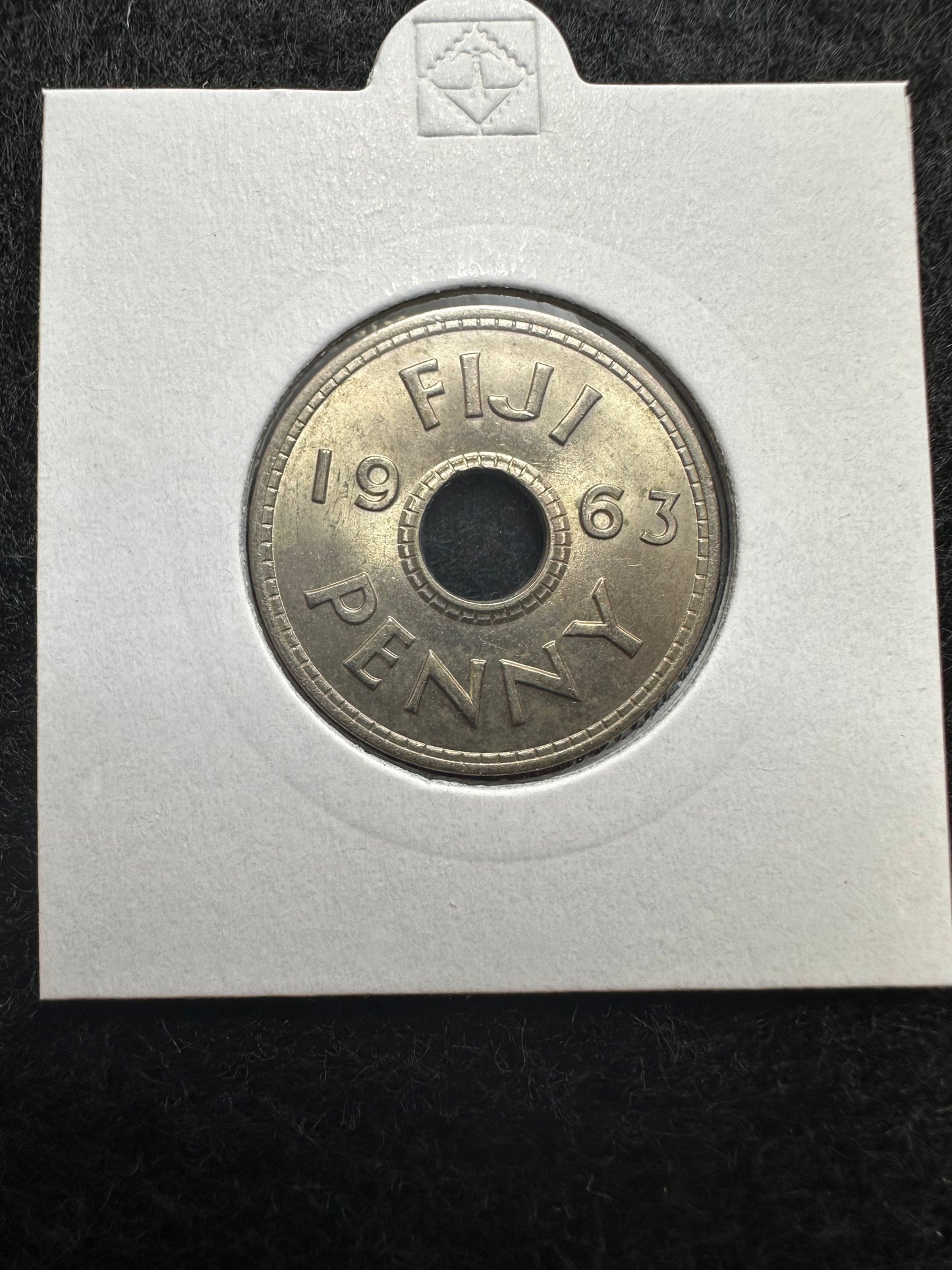 1963 Fiji Penny KM# 21