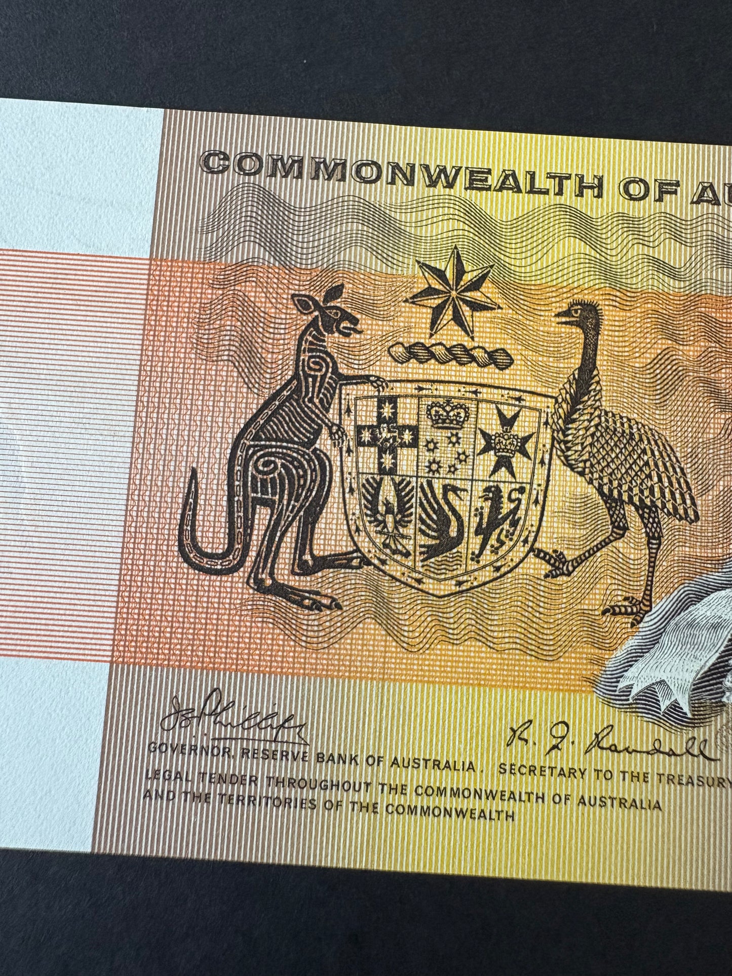 1969 $1 Australia Paper Banknote - Phillips Randall