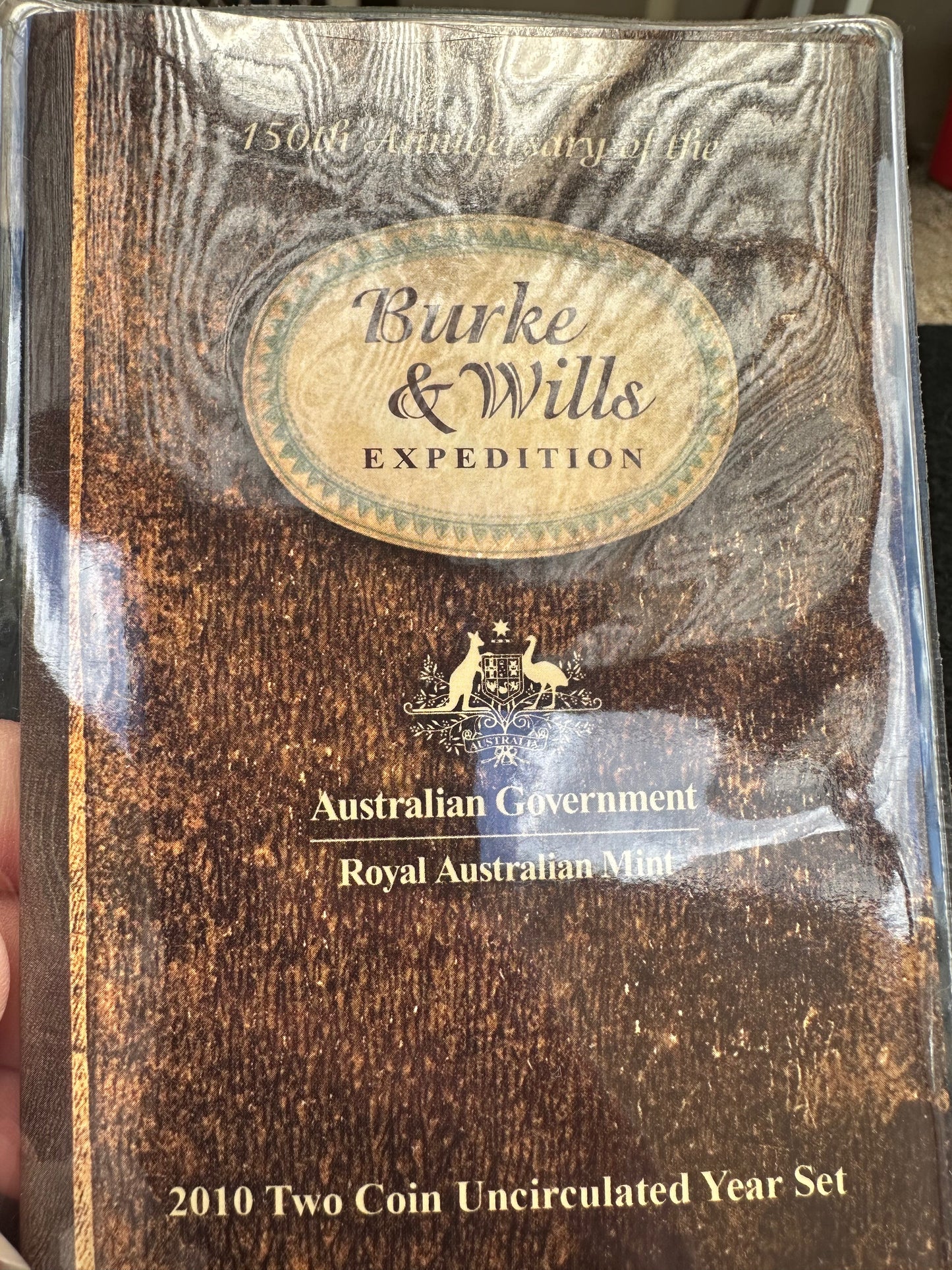 2010 150th Anniversary of the Burke & Wills Expedition Uncirculated 2 Coin Set