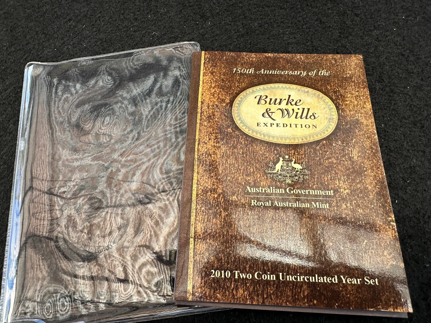 2010 150th Anniversary of the Burke & Wills Expedition Uncirculated 2 Coin Set