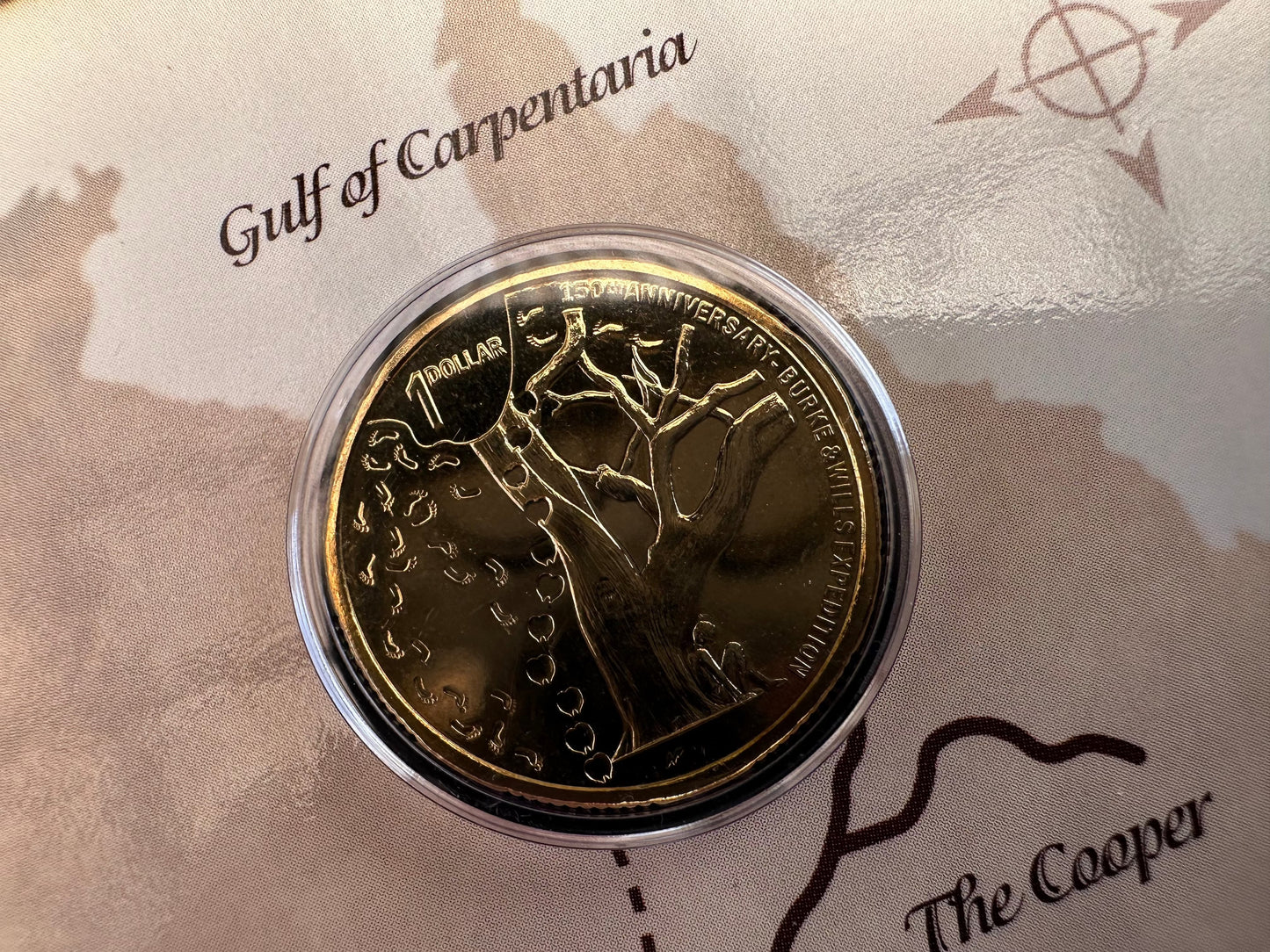 2010 150th Anniversary of the Burke & Wills Expedition Uncirculated 2 Coin Set