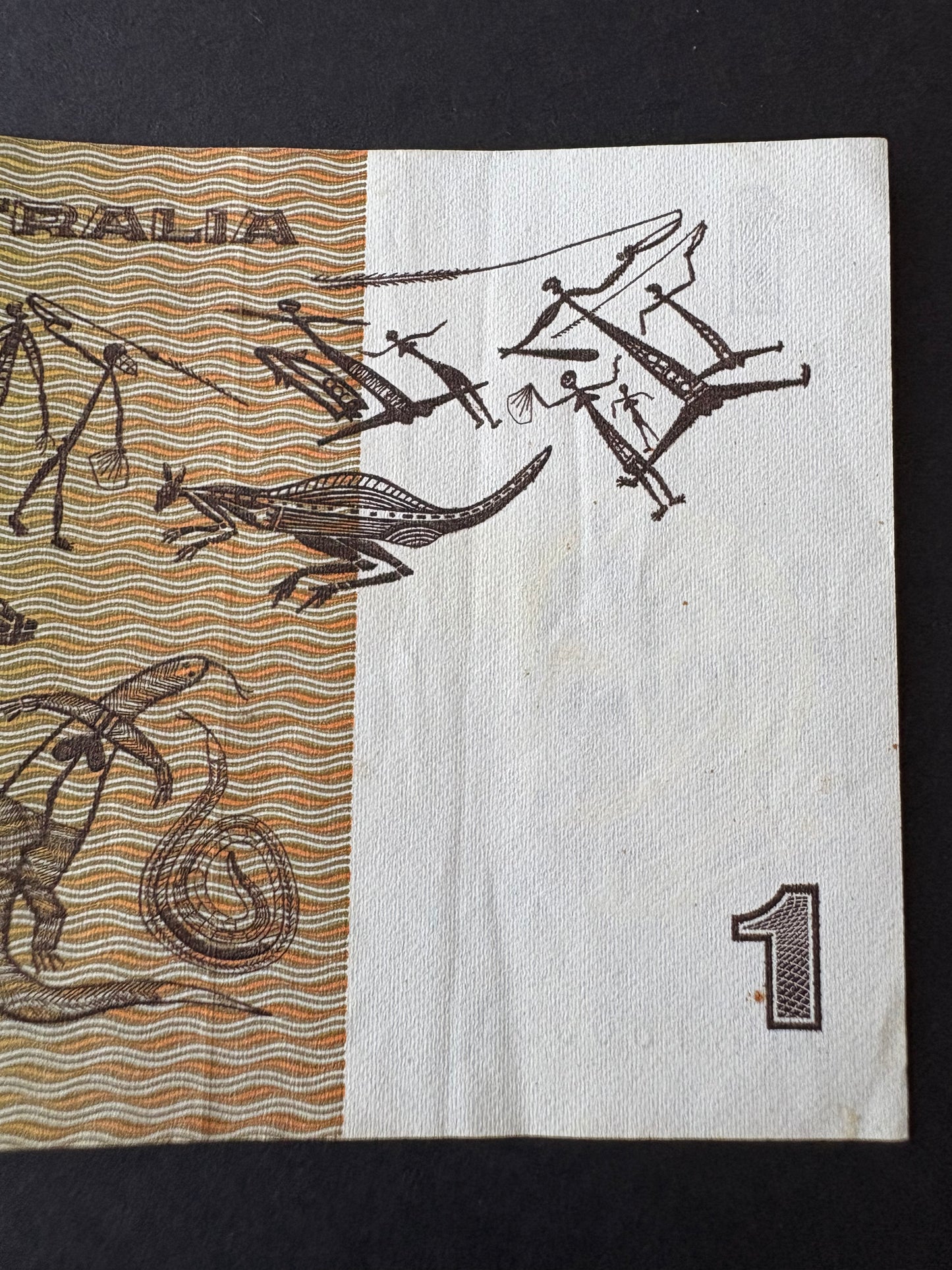 1982 $1 Australia Paper Banknote - Johnston Stone - DNC 180353