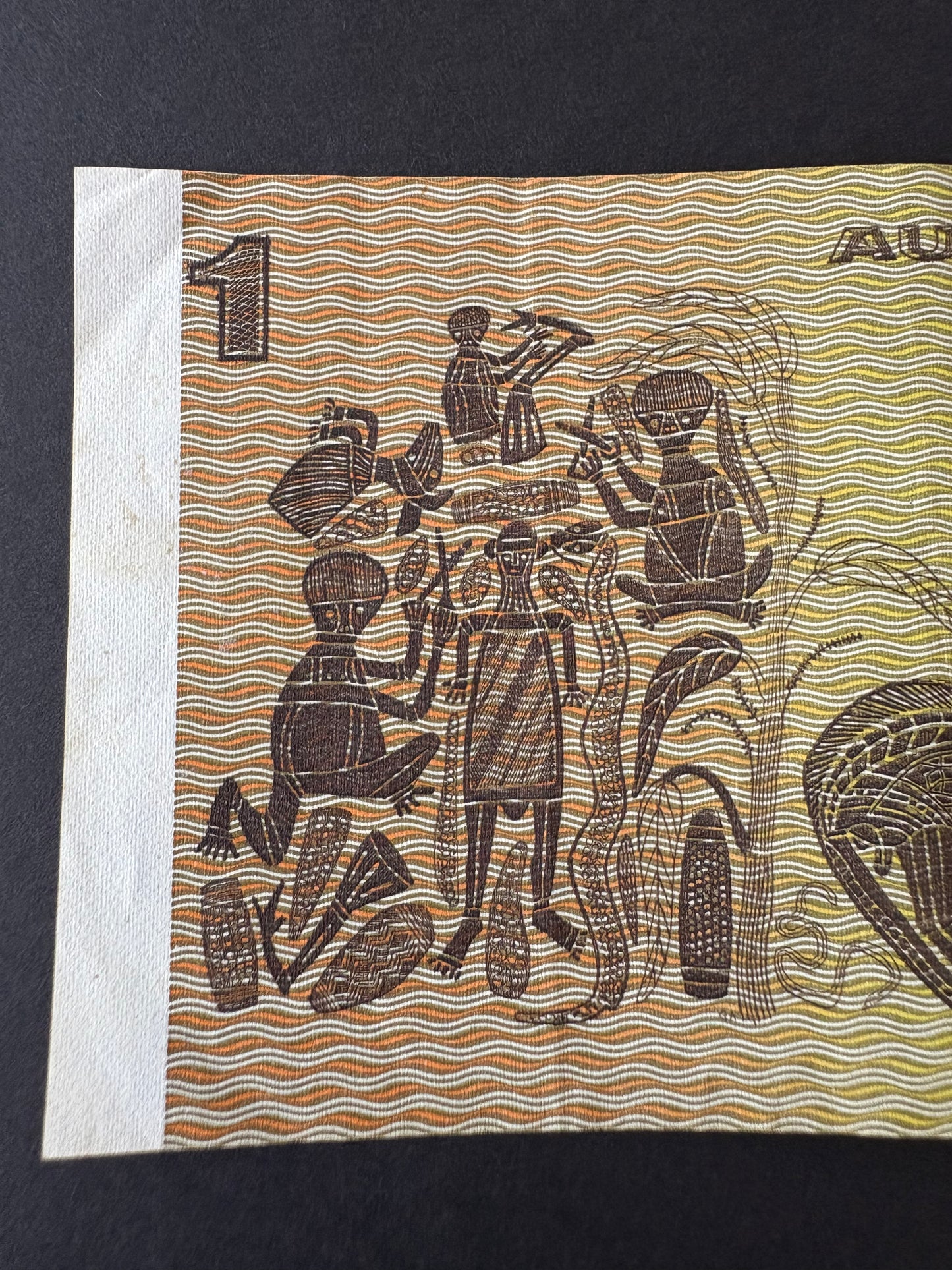 1982 $1 Australia Paper Banknote - Johnston Stone - DNC 180353