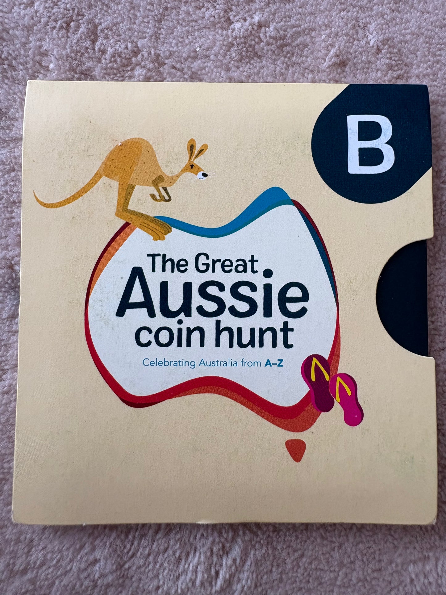 2019 $1 The Great Aussie Coin Hunt - B for Boomerang coin