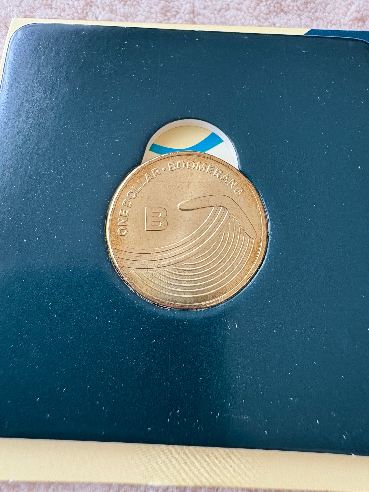 2019 $1 The Great Aussie Coin Hunt - B for Boomerang coin