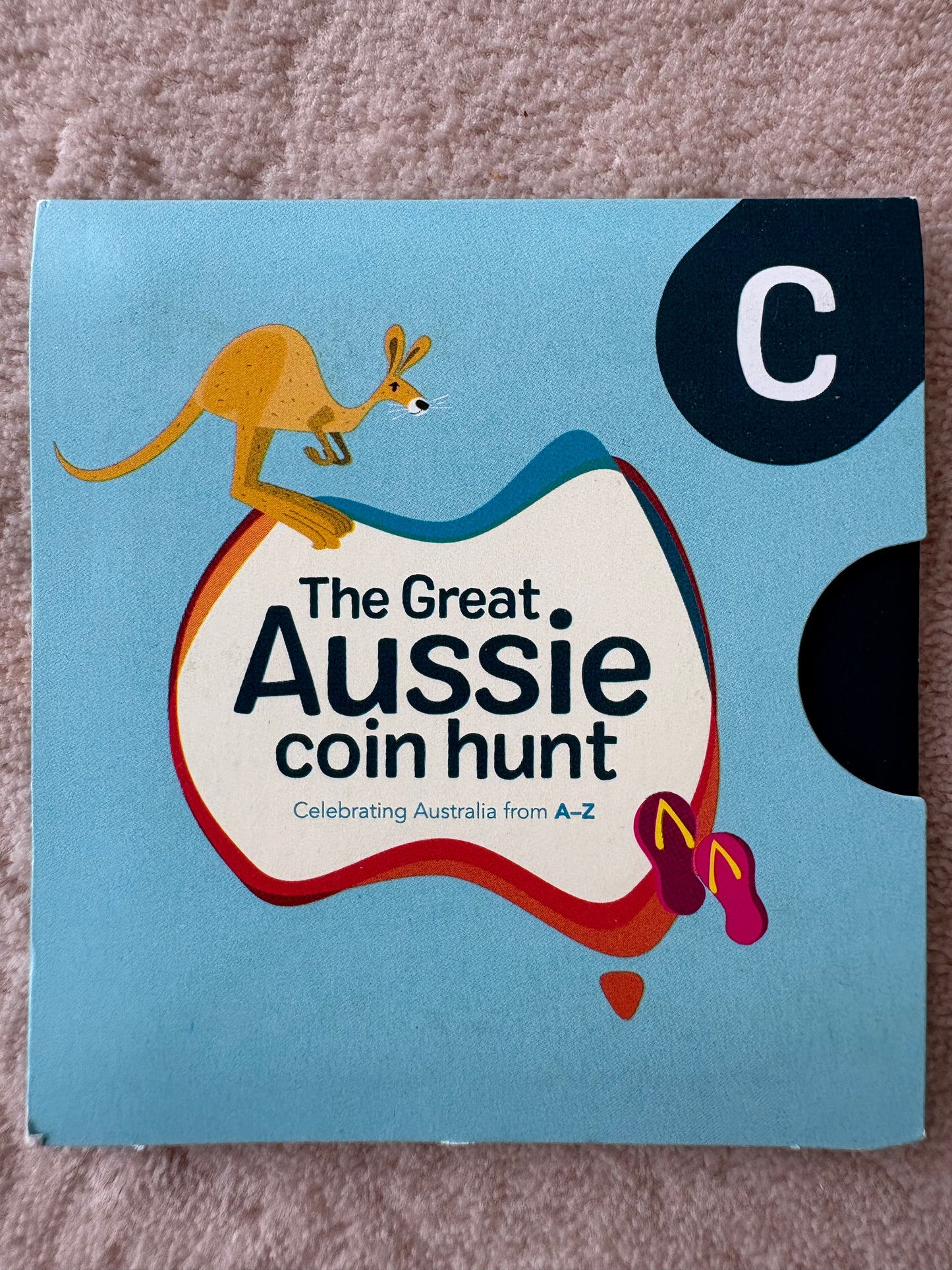2019 $1 The Great Aussie Coin Hunt - C for Cricket