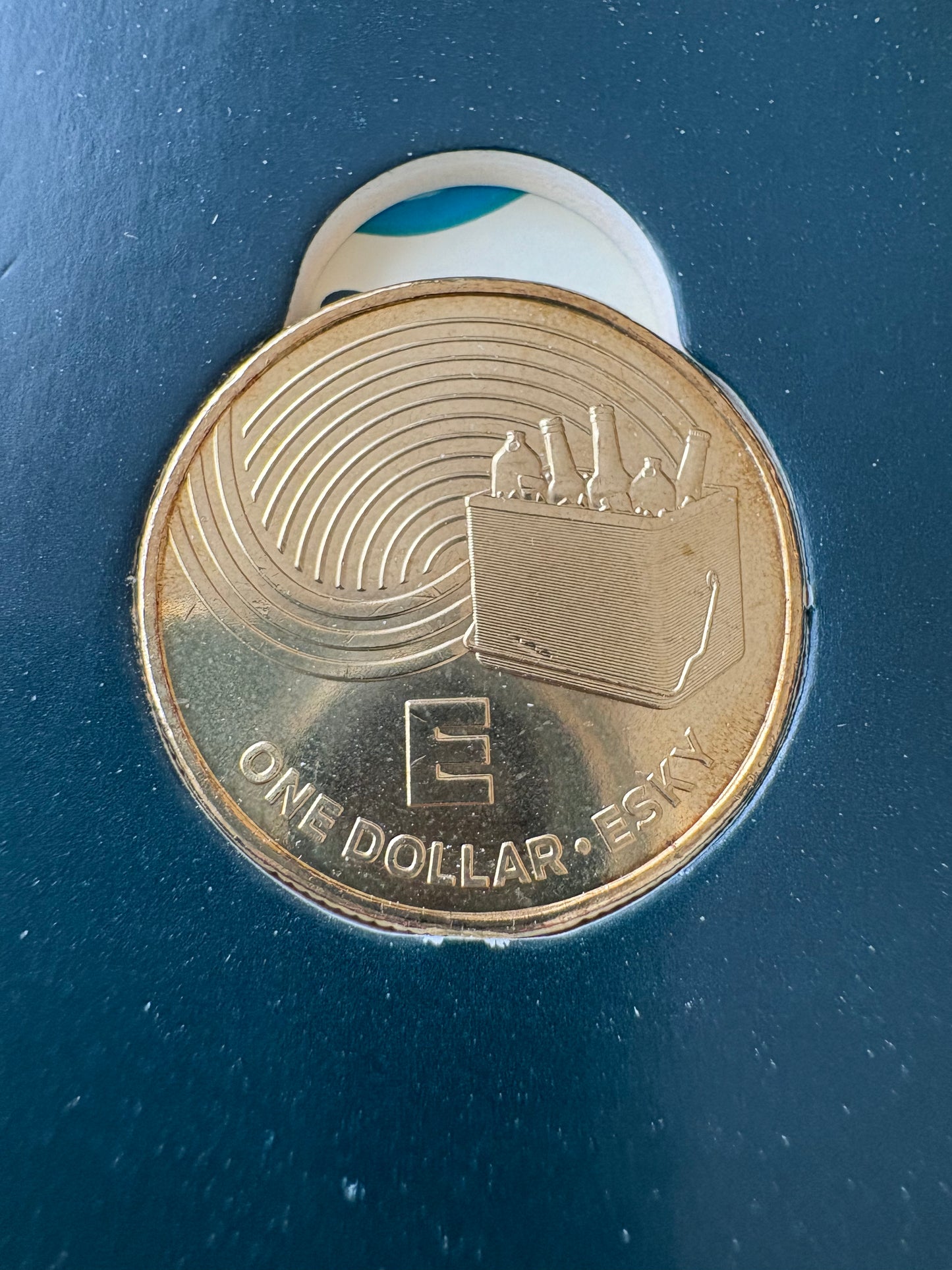 2019 $1 The Great Aussie Coin Hunt - E for Esky