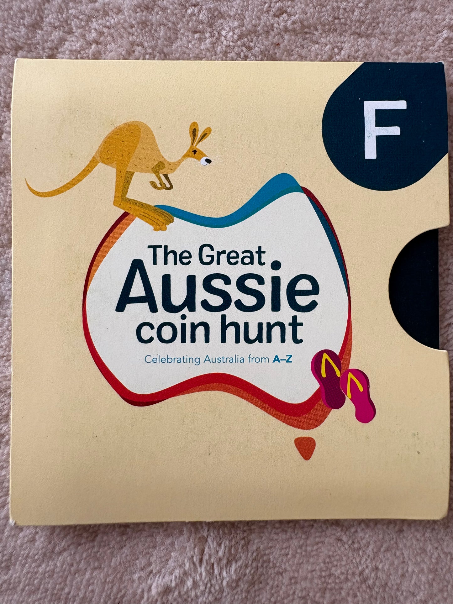 2019 $1 The Great Aussie Coin Hunt - F for Footy