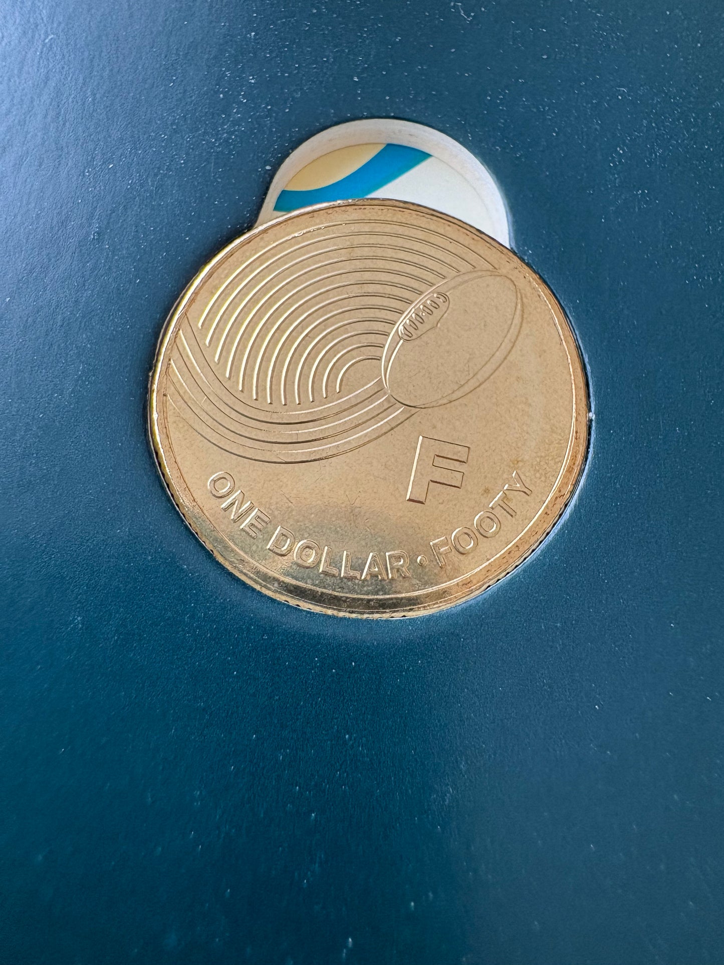 2019 $1 The Great Aussie Coin Hunt - F for Footy