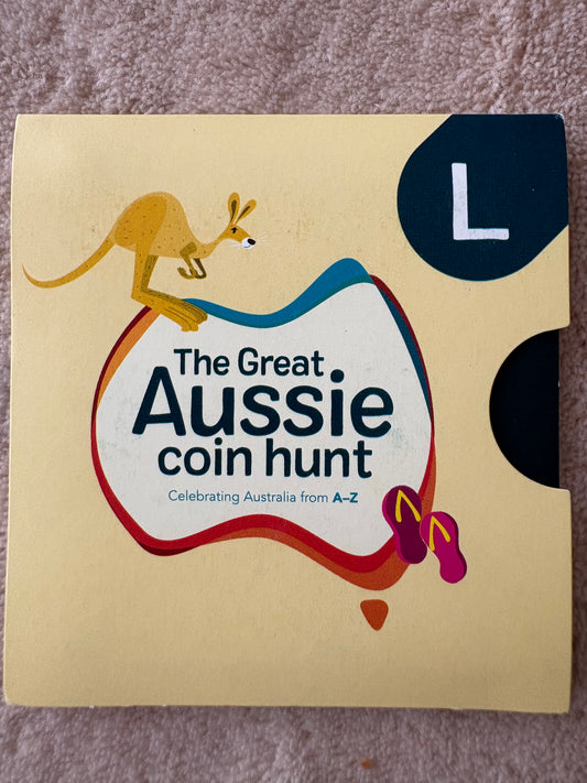 2019 $1 The Great Aussie Coin Hunt - L for Lamington