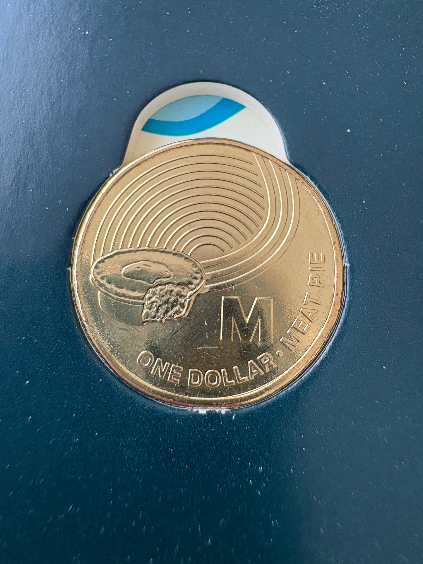 2019 $1 The Great Aussie Coin Hunt - M for Meat Pie