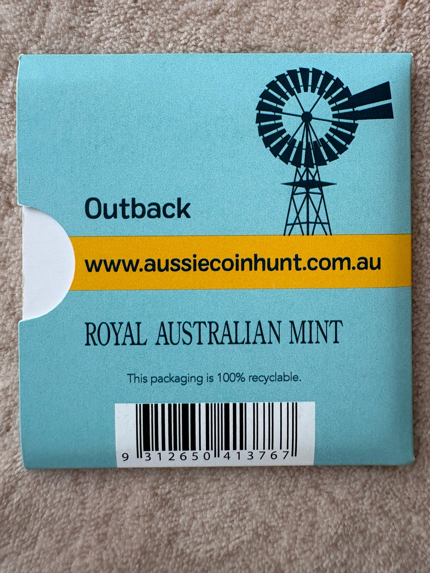 2019 $1 The Great Aussie Coin Hunt - O for Outback