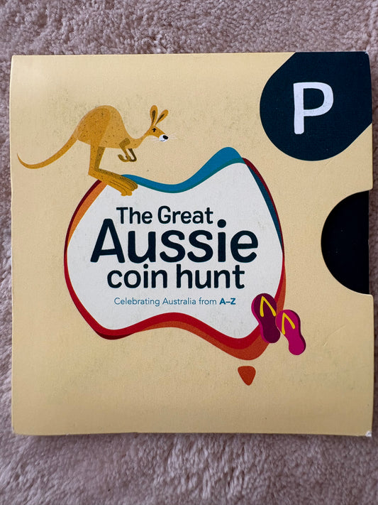 2019 $1 The Great Aussie Coin Hunt - P for Platypus